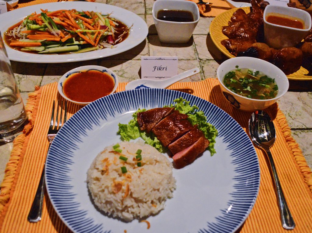 Peking Roasted Duck, with Fragrant Jasmine Rice Balls 